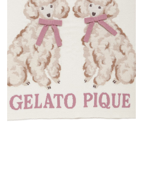 プードルジャガードプランケット｜ジェラートピケの通販｜&mall