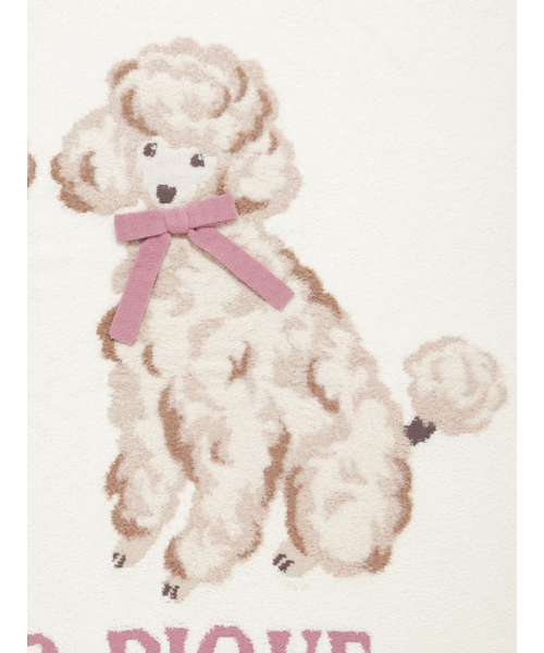 プードルジャガードプランケット｜ジェラートピケの通販｜&mall