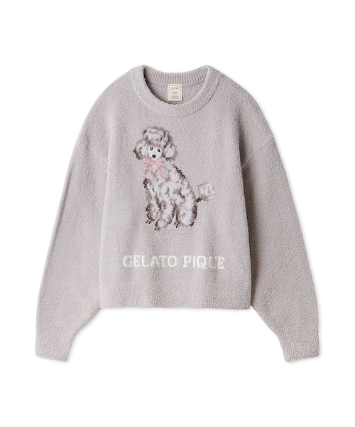プードルジャガードプルオーバー｜ジェラートピケの通販｜&mall