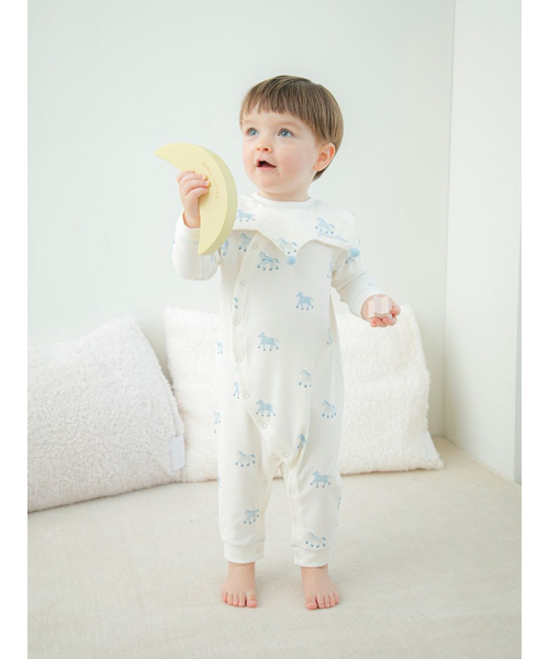 BABY】ポニー柄ロンパース｜ジェラートピケの通販｜&mall（アンド