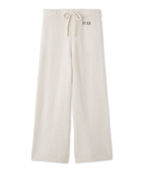 メランジロゴ刺繍ロングパンツ｜ジェラートピケの通販｜&mall（アンド