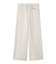 メランジロゴ刺繍ロングパンツ