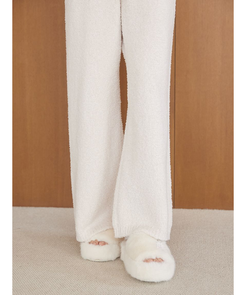 メランジロゴ刺繍ロングパンツ｜ジェラートピケの通販｜&mall（アンド