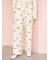 ドーナツ柄ロングパンツ