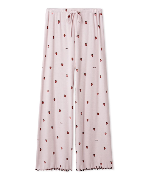 ストロベリー柄ロングパンツ｜ジェラートピケの通販｜&mall（アンド