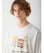 【ヒラノトシユキ】【HOMME】ハンバーガーワンポイントプリントロンT