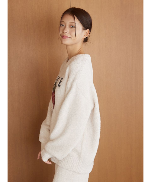 メランジストロベリージャガードプルオーバー｜ジェラートピケの通販