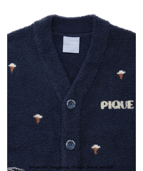 ドラえもん】【メンズ】ベビモコジャガードカーディガン｜ジェラート