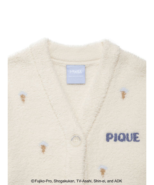 ドラえもん】【レディース】ベビモコジャガードカーディガン