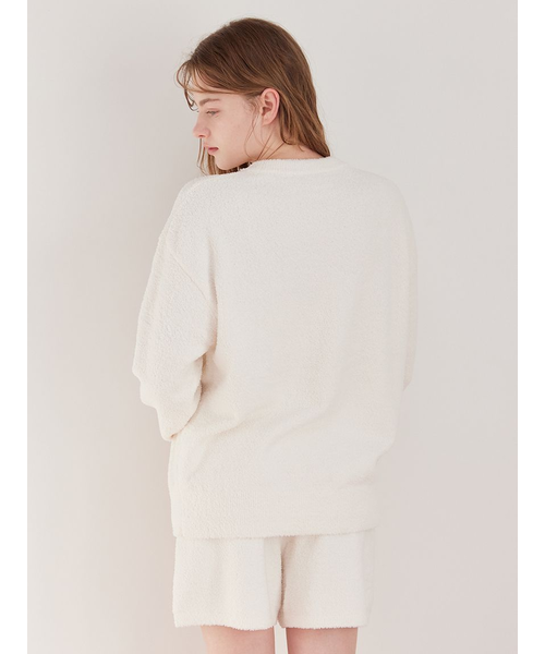 ONLINE限定】べビモコチェリージャガードプルオーバー&ショートパンツ