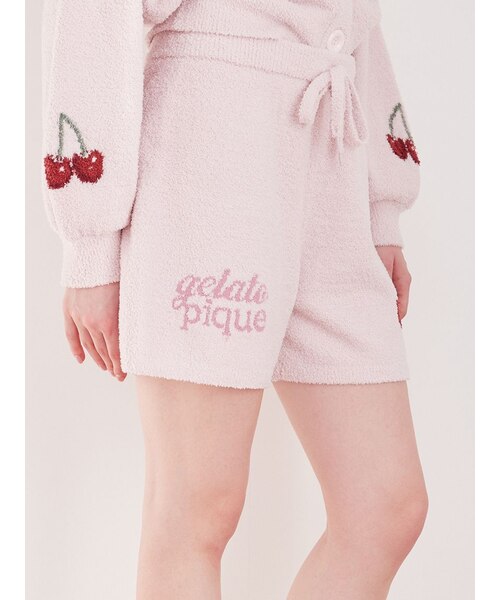 ONLINE限定】べビモコチェリージャガードプルオーバー&ショートパンツ