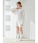 フリルロゴリブフレアショートパンツ