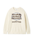 【HOMME】ベビモコトークロゴプルオーバー