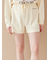 エアリーモコロゴ刺繍ショートパンツ