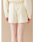 エアリーモコロゴ刺繍ショートパンツ