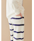 【UNISEX】エアリーモコボーダーロングパンツ