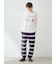 【UNISEX】エアリーモコボーダーロングパンツ