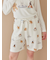 【UNISEX】プレイフルDOG柄ハーフパンツ