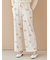 ダイナソー柄ワッフルロングパンツ