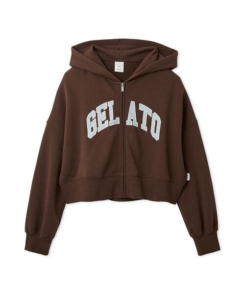 カレッジロゴ裏毛パーカ｜ジェラートピケの通販｜&mall（アンドモール