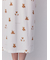 抗菌防臭バスローブベア柄ワンピース