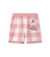 【KIDS】エアリーモコギンガムチェック柄ショートパンツ