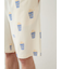 【HOMME】ポップコーン柄ハーフパンツ