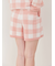 エアリーモコギンガムチェック柄ショートパンツ
