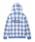 エアリーモコギンガムチェック柄パーカ