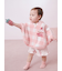 【BABY】エアリーモコギンガムチェック柄ポンチョ