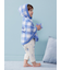 【BABY】エアリーモコギンガムチェック柄ポンチョ