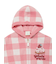 【BABY】エアリーモコギンガムチェック柄ポンチョ