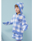 【KIDS】エアリーモコギンガムチェック柄パーカ