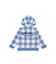 【KIDS】エアリーモコギンガムチェック柄パーカ
