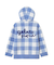 【KIDS】エアリーモコギンガムチェック柄パーカ