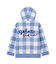 【KIDS】エアリーモコギンガムチェック柄パーカ