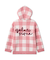 【KIDS】エアリーモコギンガムチェック柄パーカ