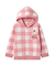 【KIDS】エアリーモコギンガムチェック柄パーカ