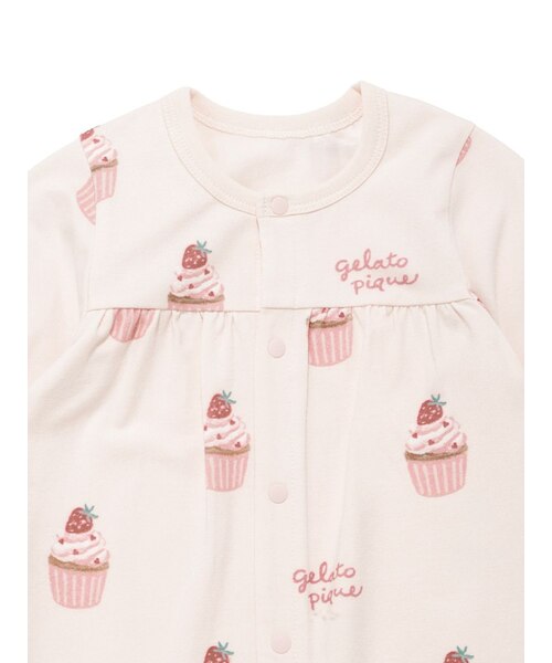 BABY】新生児カップケーキ柄2WAYオール｜ジェラートピケの通販｜&mall