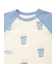 【BABY】ポップコーン柄半袖Tシャツ