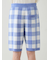 【HOMME】エアリーモコギンガムチェック柄ハーフパンツ