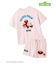 【SESAME STREET】エアリーモコジャガードプルオーバー&ショートパンツセット