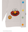 【SESAME STREET】【HOMME】エアリーモコアップリケカーディガン