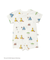 【SESAME STREET】【BABY】総柄ロンパース