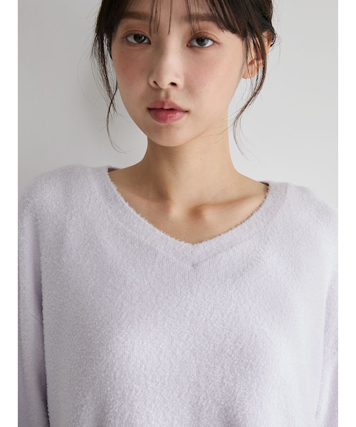 スムーズィーリブフリルプルオーバー｜ジェラートピケの通販｜&mall