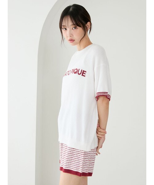 スムーズィーロゴジャガードプルオーバー&ショートパンツセット