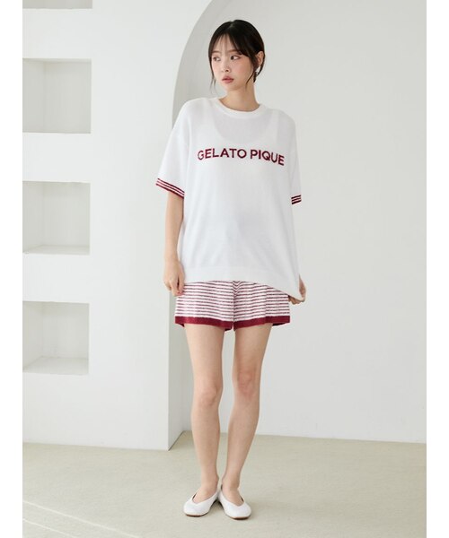 スムーズィーロゴジャガードプルオーバー&ショートパンツセット