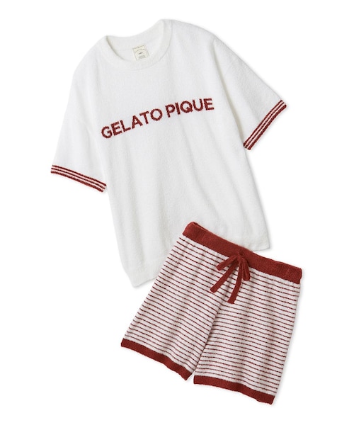 スムーズィーロゴジャガードプルオーバー&ショートパンツセット