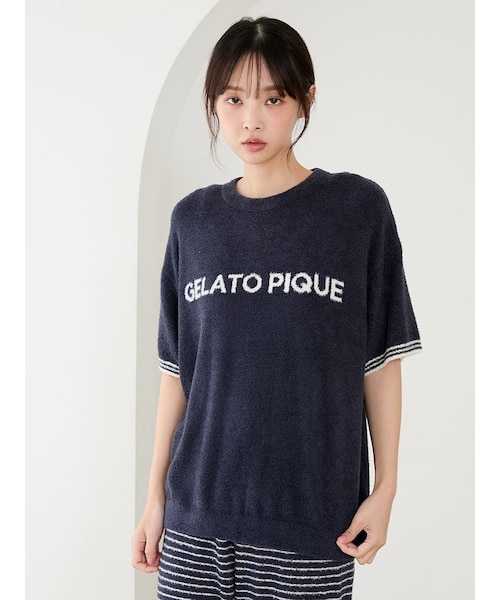 スムーズィーロゴジャガードプルオーバー&ロングパンツセット