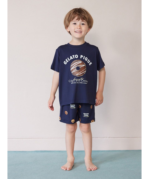 KIDS】ドーナツワンポイントプリントTシャツ｜ジェラートピケの通販